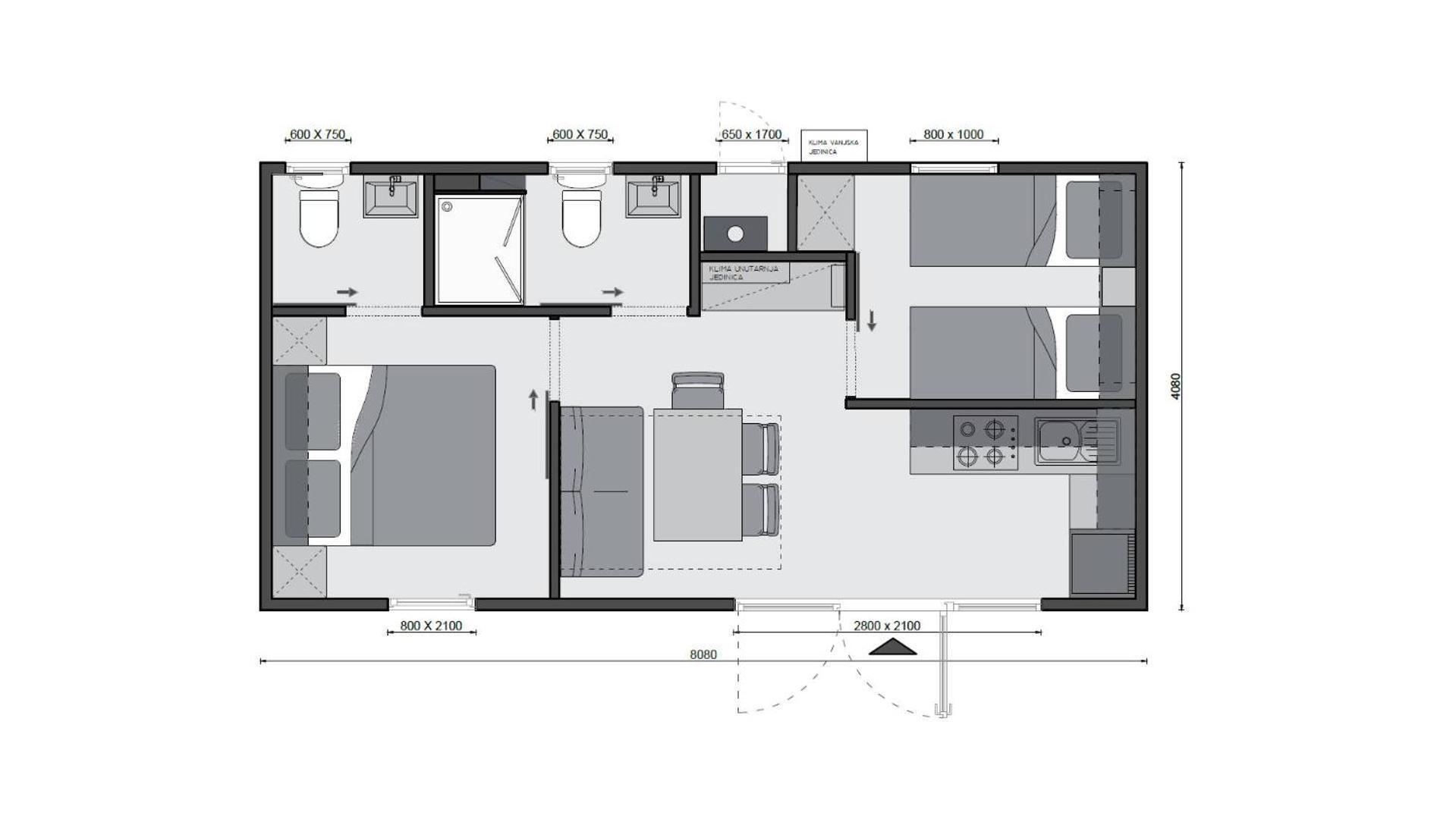 250 Mobile Home Selce Luaran gambar